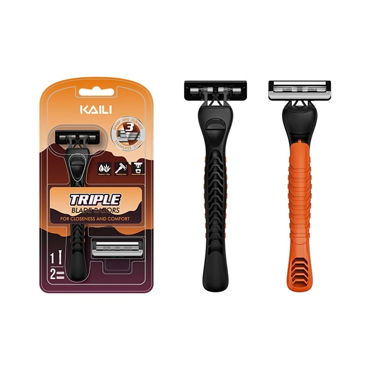 System Razor for Men 3 Blades Bending Tech Good Shaving Performance price